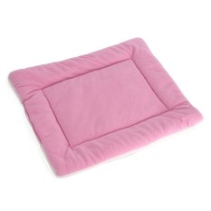 Lembut Hangat Kucing Anjing Kucing Puppy PET Bed Sofa Empuk Keranjang Rumah Kandang Pad Pink L