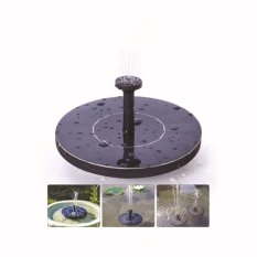 Air Mancur Mandi Matahari Pompa, Pengairan Luar Ruangan Pompa Submersible, Free Standing Pompa Air dengan 1.4 W Solar Panel untuk Taman Kolam Renang PATIO-Intl