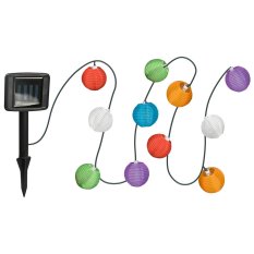 Solar Lantern Outdoor Light 10 LED Lamp Garden Lampu Lampion Lentera