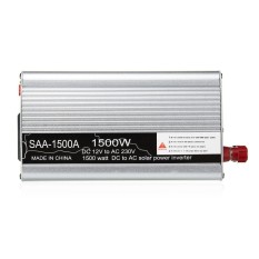 Solar Power Inverter 1500 W Puncak 12 V DC untuk 220 V AC Modified Sine Wave Converter-Intl