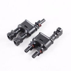 Solar PV MC4 Branch Konektor Energi Surya Adaptor Solar Panel MC4 T/Y Cabang Kabel Splitter Coupler Combiner MFF FMM-Intl