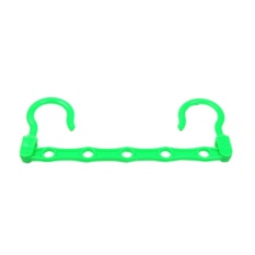 Ruang Saver Gantungan Pengorganisasian Lemari Pakaian Hanger Holder Randoom Warna-Intl