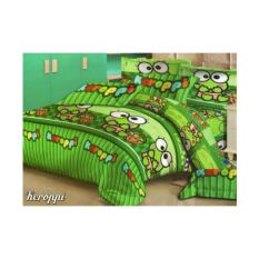 Sprei 2 in 1 Fata Signature Uk.120 X 200 Motif Kerokeroppi Baru