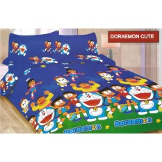 Isthana Collection Sprei Bonita 160x200 Doraemon Cute (Buat Kasur No. 2)