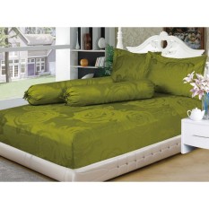 Sprei Emily King bantal 2 (180x200) green