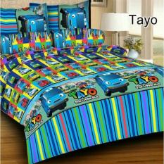 Sprei karakter Tayo single (120x200x20 )