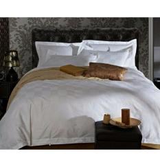 Sprei Katun Dolby Motif Kotak Putih uk 200x200x40 (Sprei Hotel Bintang 5)
