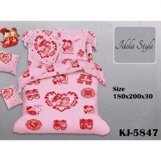 sprei katun jepang KJ-5847 180x200x30