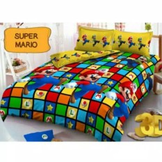 Sprei Kintakun Deluxe No.1 180 x 200 (king size) motif Super Mario