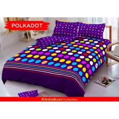 Sprei Kintakun D'luxe Uk.180X200 Motif POLKADOT
