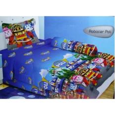 Isthana Collection Sprei Lady Rose 120x200 Robocar Poli (Untuk Kasur No. 3)