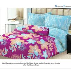 Isthana Collection Sprei Lady Rose 160x200 Essly (Buat Kasur No. 2)