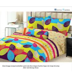 Isthana Collection Sprei Lady Rose 160x200 Sweet Lover (Buat Kasur No. 2)