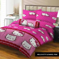 Isthana Collection Sprei Lady Rose 180x200 Kitty&Daniel Pink (Kasur No. 1)