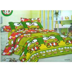 sprei murah Sprei Crysta 3D Motif Keroppi