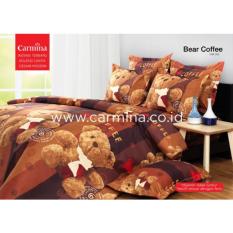 sprei murah Bedcover Batik Carmina - bear coffee