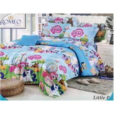 sprei murah Bedcover Romeo ukuran 180 x 200 / King / No.1 - Little Pony 180x200