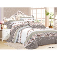 sprei murah Bedcover VallerBed Cover SET 180x200 No.1 King Size