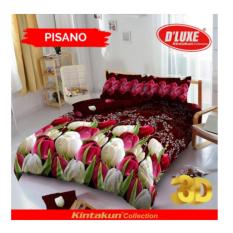 sprei murahn Bedcover D'luxe Kintakun ukuran 180 x 200 - Pisano