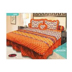 SPREI MY LOVE RUMBAI 180 DRAGON 180X200 KING SIZE NO.1 TERMURAH