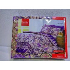 Sprei Super Lembut Motif Batik Modern Merk Carmina - LAKSMI Uk. 180x200 CM