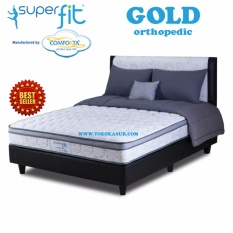 Spring Bed Comforta Super Fit Gold Uk.180x200-Hanya Kasur Tanpa Divan dan Sandaran