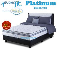 Spring Bed Comforta Super Fit Platinum Uk.100x200-Hanya Kasur Tanpa Divan dan Sandaran