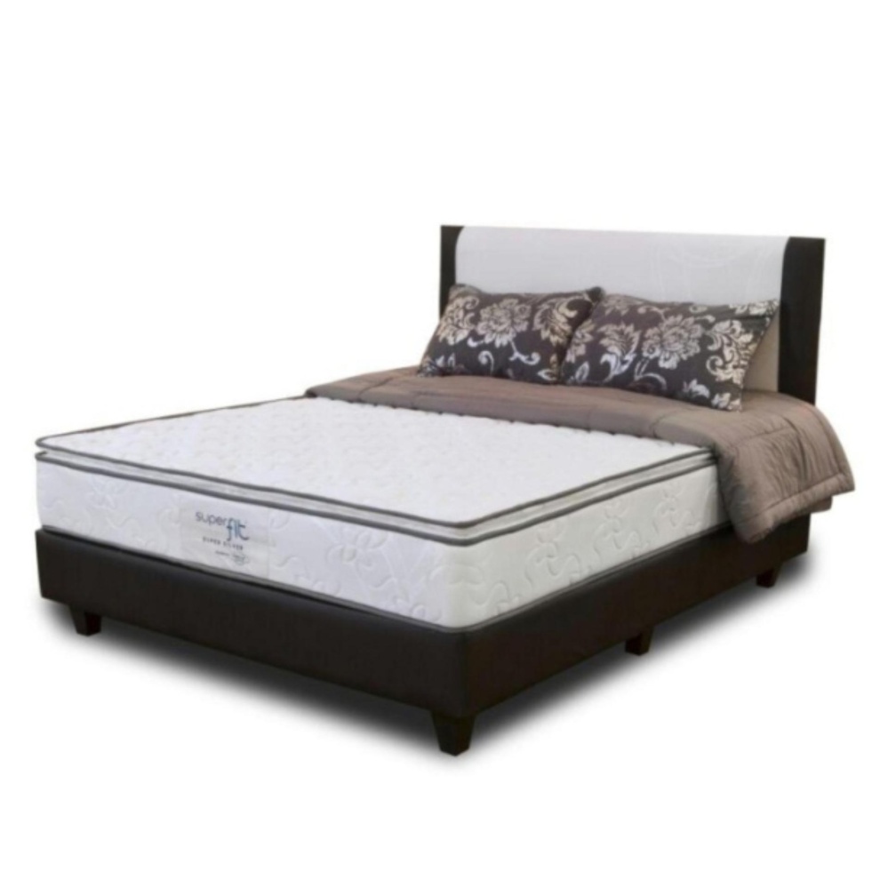 Spring Bed Comforta Super Fit Silver Uk.160x200-Komplit Set