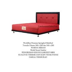 Spring Bed Springbed Tempat Tidur Kasur Pegas Per Multibed 160 x 200 Merah