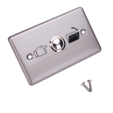 Stainless Steel Door Exit Push Release Round Button Switch For American Standard - intl
