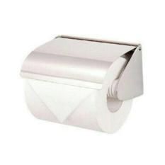 Stainless Steel - Tempat Tisu Roll Kamar Mandi Tempat Tissue Gulung Steinles Stil Minimalis Modern Hotel Silver Chrome Besi