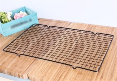 Stainless Steel Wire Penyejuk Rak Kue Roti Aman Oven Dapur Baking Alat-Intl