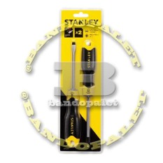 STANLEY 2 Pcs Set Obeng Presisi Kunci Sepeda Motor Bike Touring Tour Perhiasan Kacamata Mainan Dll Obeng Plus Minus + -