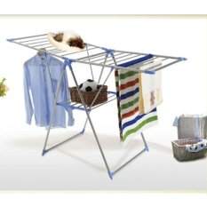 StarHome Jemuran Baju - Rak Pakaian Lipat - Drying Rack Gantungan Baju Simple