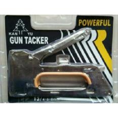 Steples Gun Tembak Jok Kulit Motor / Stepler Gun Tacker 4 -6-8mm