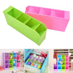 Storage Bag Box Melindungi Bra Organizer Wadah Underwear Case Travel Portable Blue-Intl