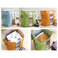 Storage Bag Storage Box Tempat Penyimpanan Pakaian selimut bed cover Serbaguna