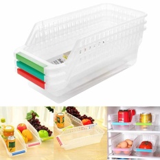 Kotak Penyimpanan Plastik Rak Penyimpanan Kulkas Kulkas Freezer Rak Holder-Intl