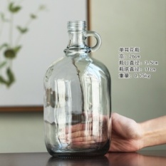 Street Lagu Retro Transparan Kaca Bunga Simulasi Bunga Suit Hydrangea Bunga Bunga Buatan Rumah Ruang Tamu Dekorasi Meja Ornamen- INTL