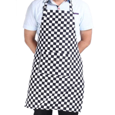 Garis Oto Apron With 2 Saku Juru Masak Pelayan Dapur Masak Baru Alat