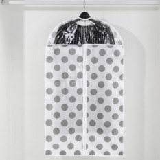 Suit Rok Gaun Mantel Pakaian Kemeja Debu Cover Travel Storage Bag Carrier Bersih-Internasional