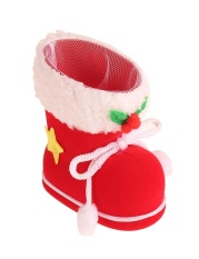 Sunwonder Sepatu Bot Permen Kumpulan Kaos Kaki Hadiah Natal Pohon Natal Tas Dekorasi Ruangan Anak-anak Santa Baru (Netral)-Intl