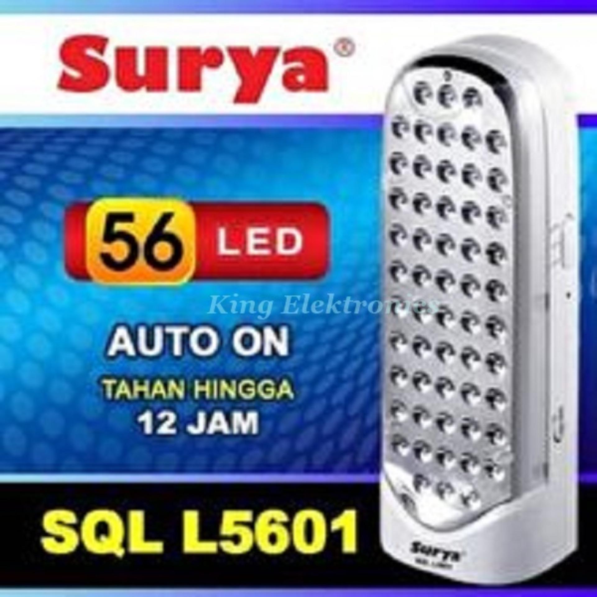 Surya Lampu Emergency 56 LED ( SMD Light Emitting Diode Technology ) SQL L5601 