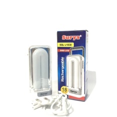 Surya Lampu Emergency SQL L1830 Light LED 18 SMD Rechargeable