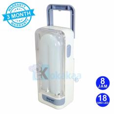 Surya Lampu Emergency SQL L1830x Light LED 18 SMD Rechargeable 8 Hours