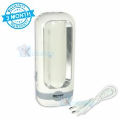 Surya Lampu Emergency Light L01x Light LED 10 SMD + Senter SuperLED 1W Rechargeable & Cable Bundle6 Hours