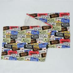 Table Runner / Taplak Meja - Pelat / Plat Nomor