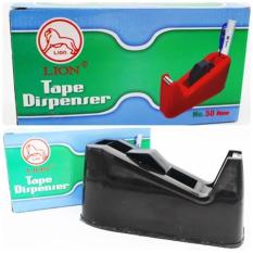 TAPE DISPENSER LION NO 50 NEW / TEMPAT ISOLASI LAKBAN SOLATIP CUTTER