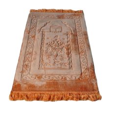 Dinemate Sajadah Halus 110x70Cm - Coklat Muda