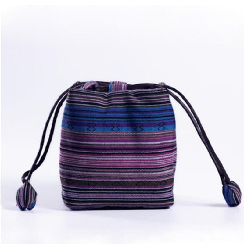 Teko Cangkir Teh Set Tas Penyimpanan Tebal Cotton Linen Tali Pengait dengan Lembut Hop-Pocket Pot Tas Kain Tas untuk Rumah Kantor Teh Spare Parts 12X14 Cm-Intl